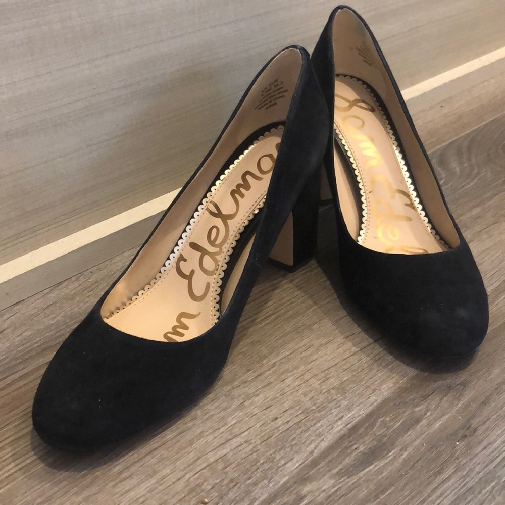 Sam Edelman Black Work Pumps